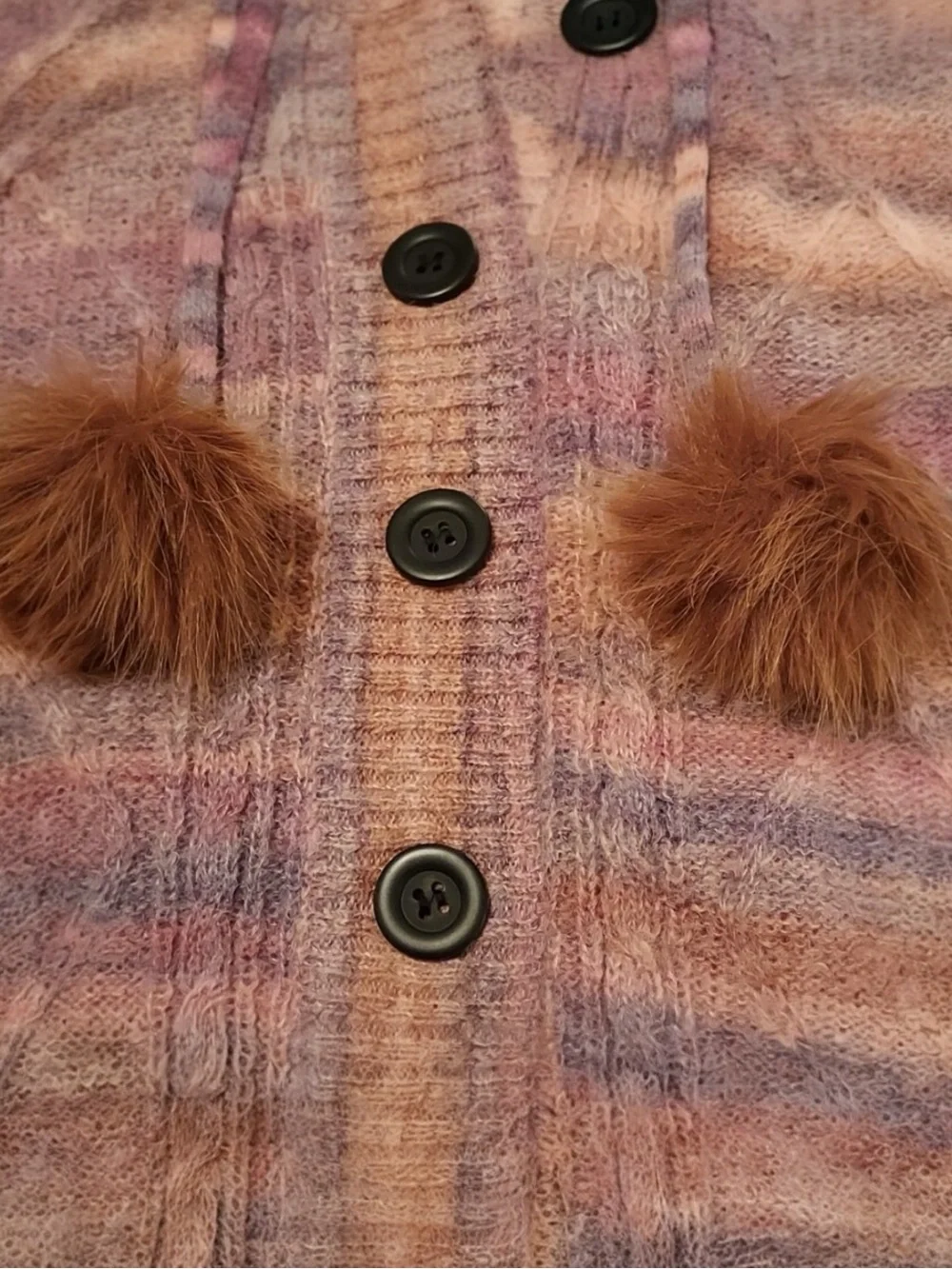 Dolls Kill Current Mood NWT Fairycore Soft Goth Eclectic Grandpa Sweater 3X - Picture 3 of 7